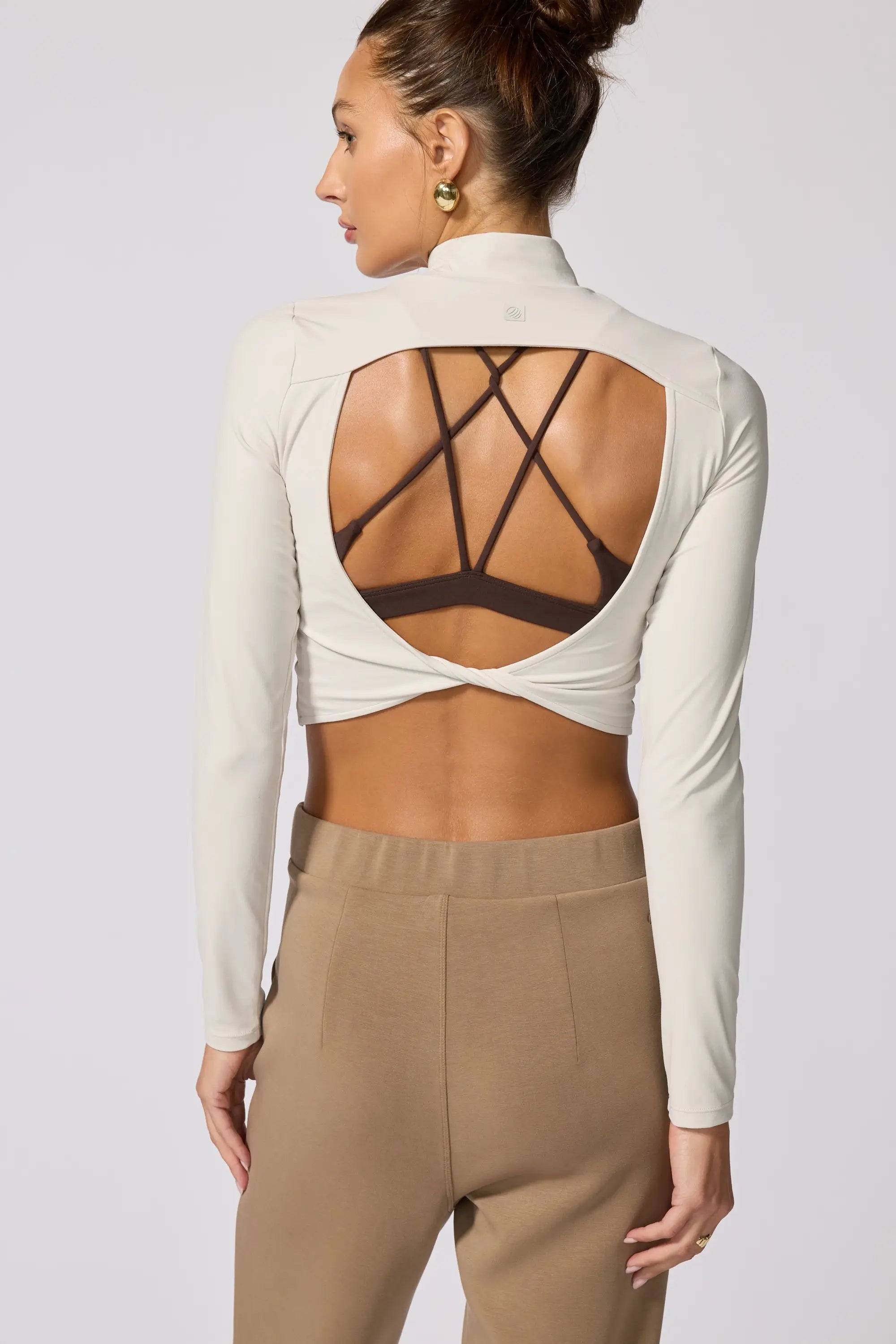 Cloud Open-Back Top - Moonbeam