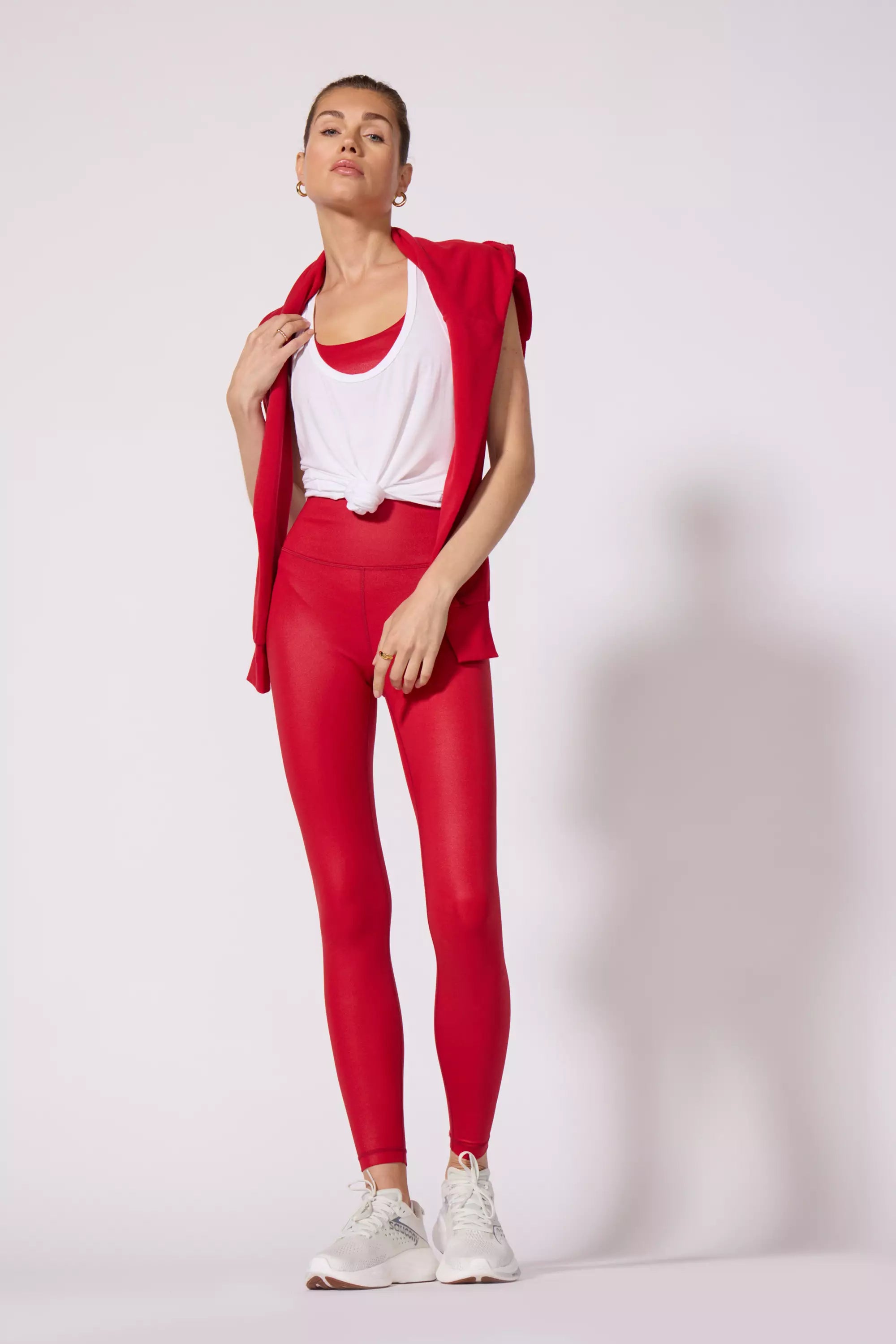 Breeze Racer Tank - Brilliant White