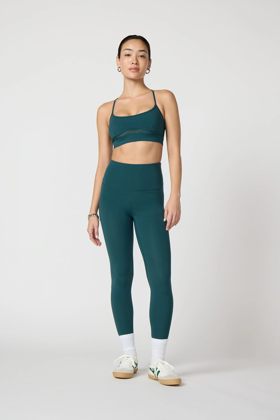 Sculpt Cross Back Bra - Ponderosa Pine