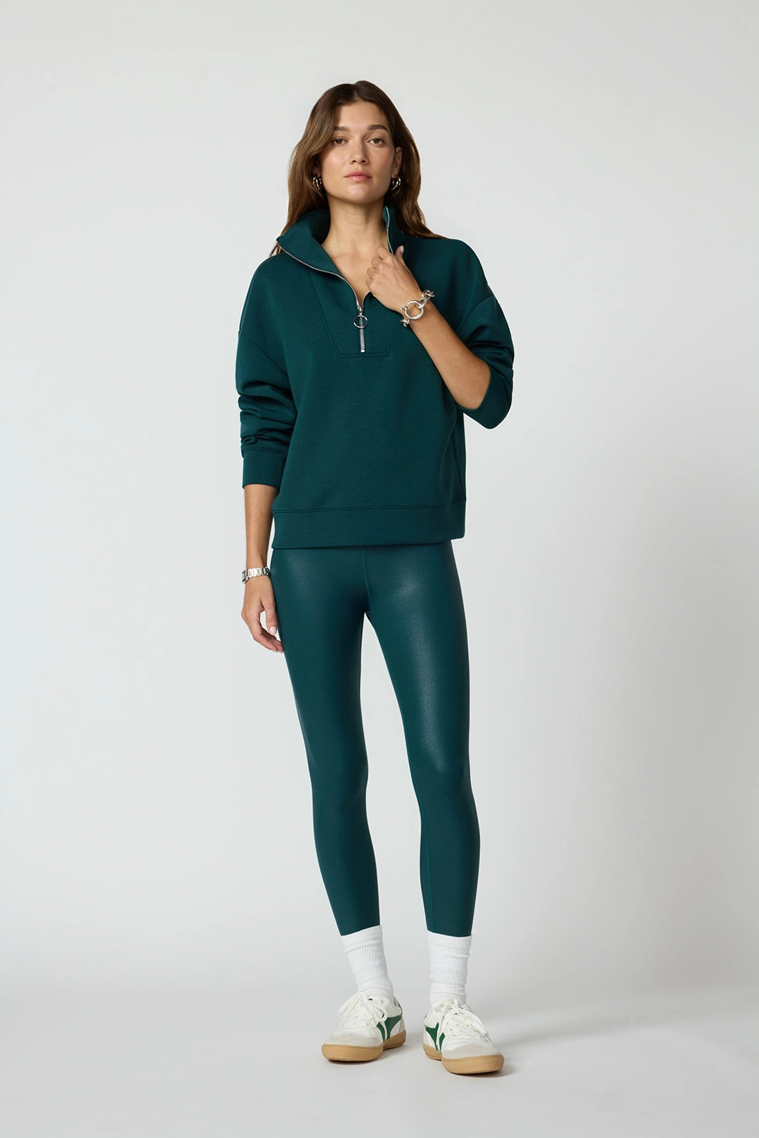 Dreamweave™ Long Sleeve Quarter Zip - Ponderosa Pine