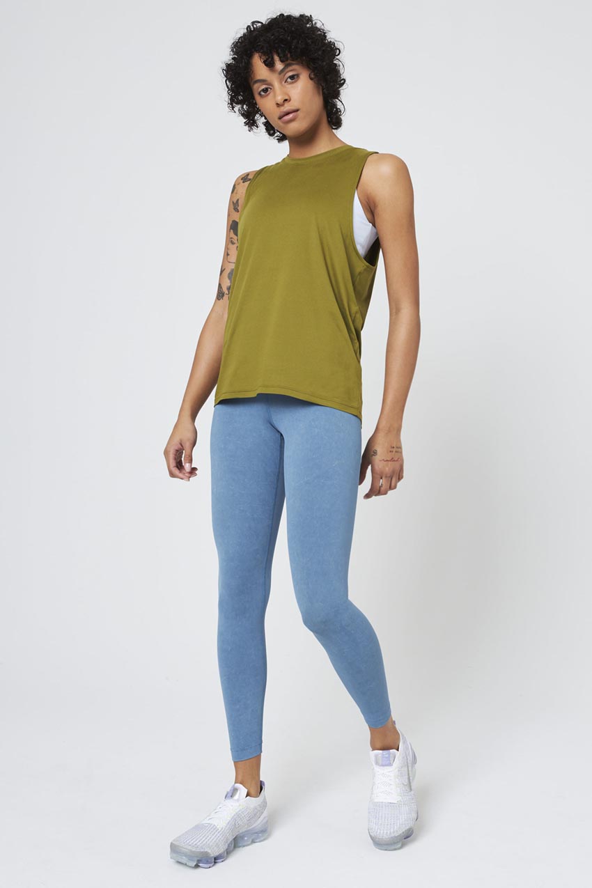 Vital High-Waisted Basic Legging 25" Washed