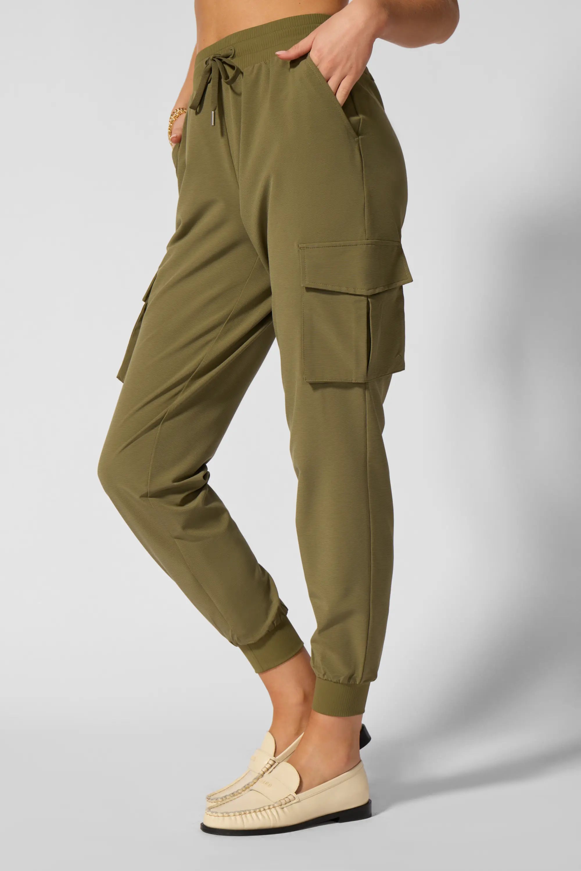 Ripstop Cargo Jogger - Ivy Green
