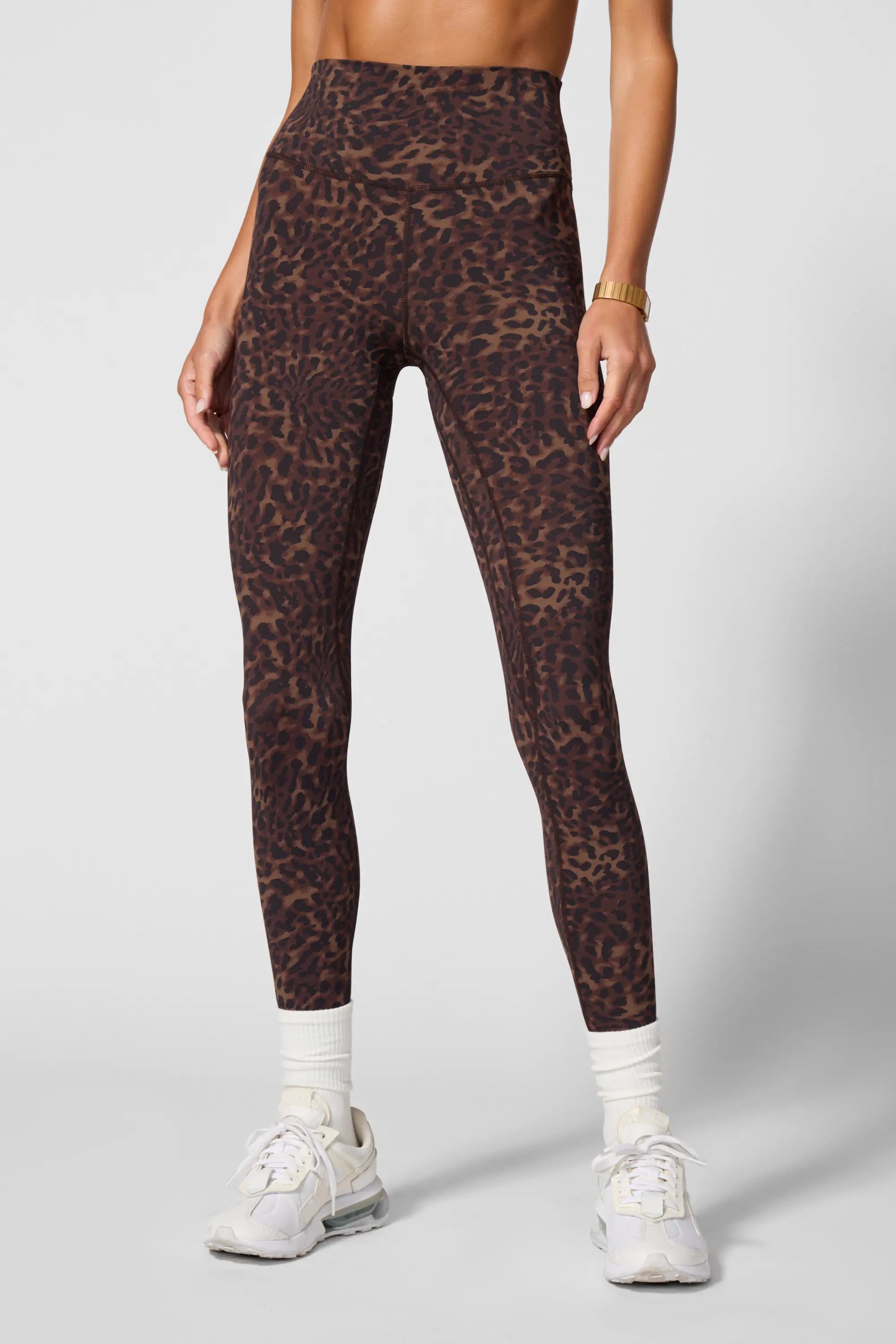 Printed Legging - Caribou Leopard