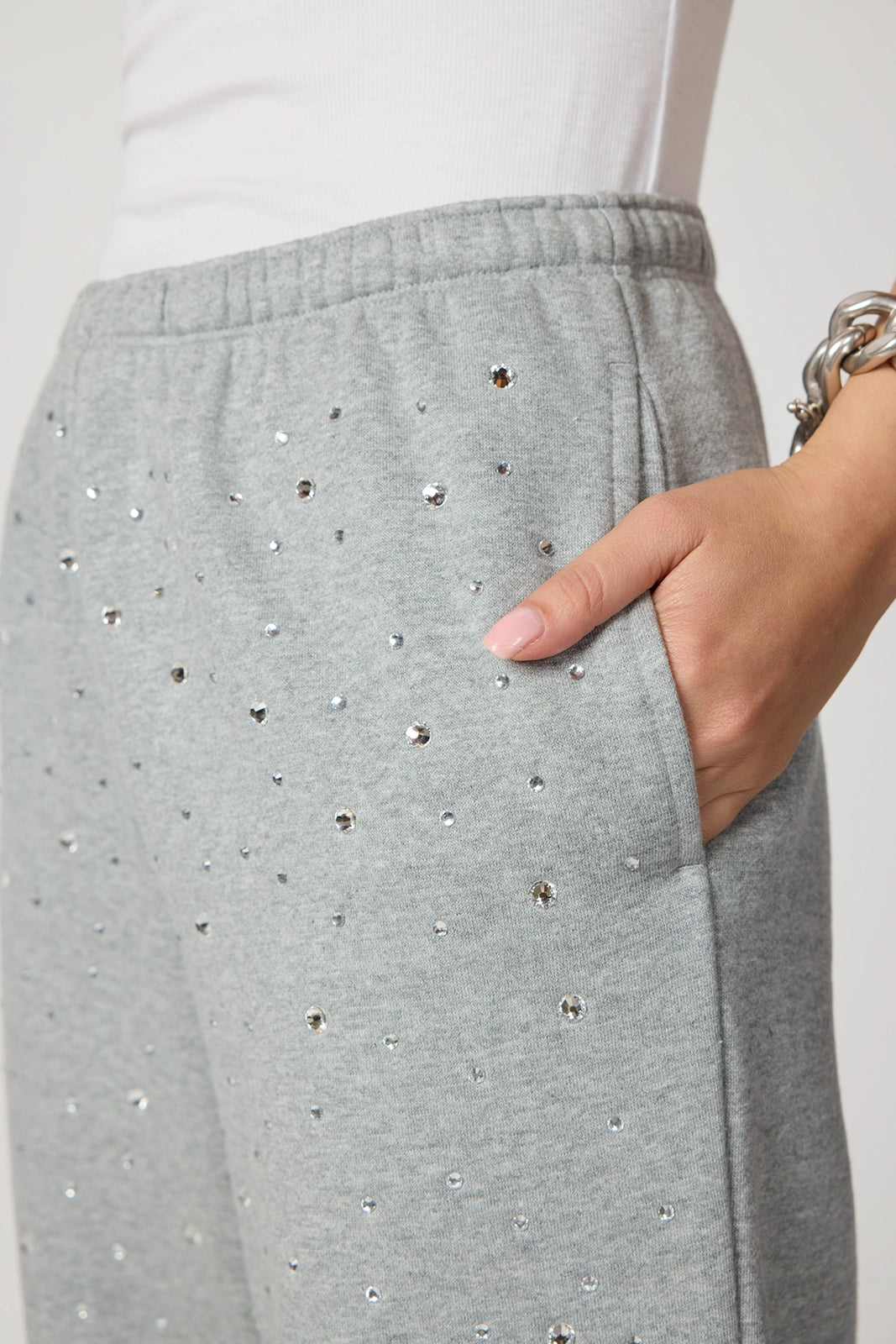 Luxefleece Boyfriend Sweatpant - Diamond Decadence