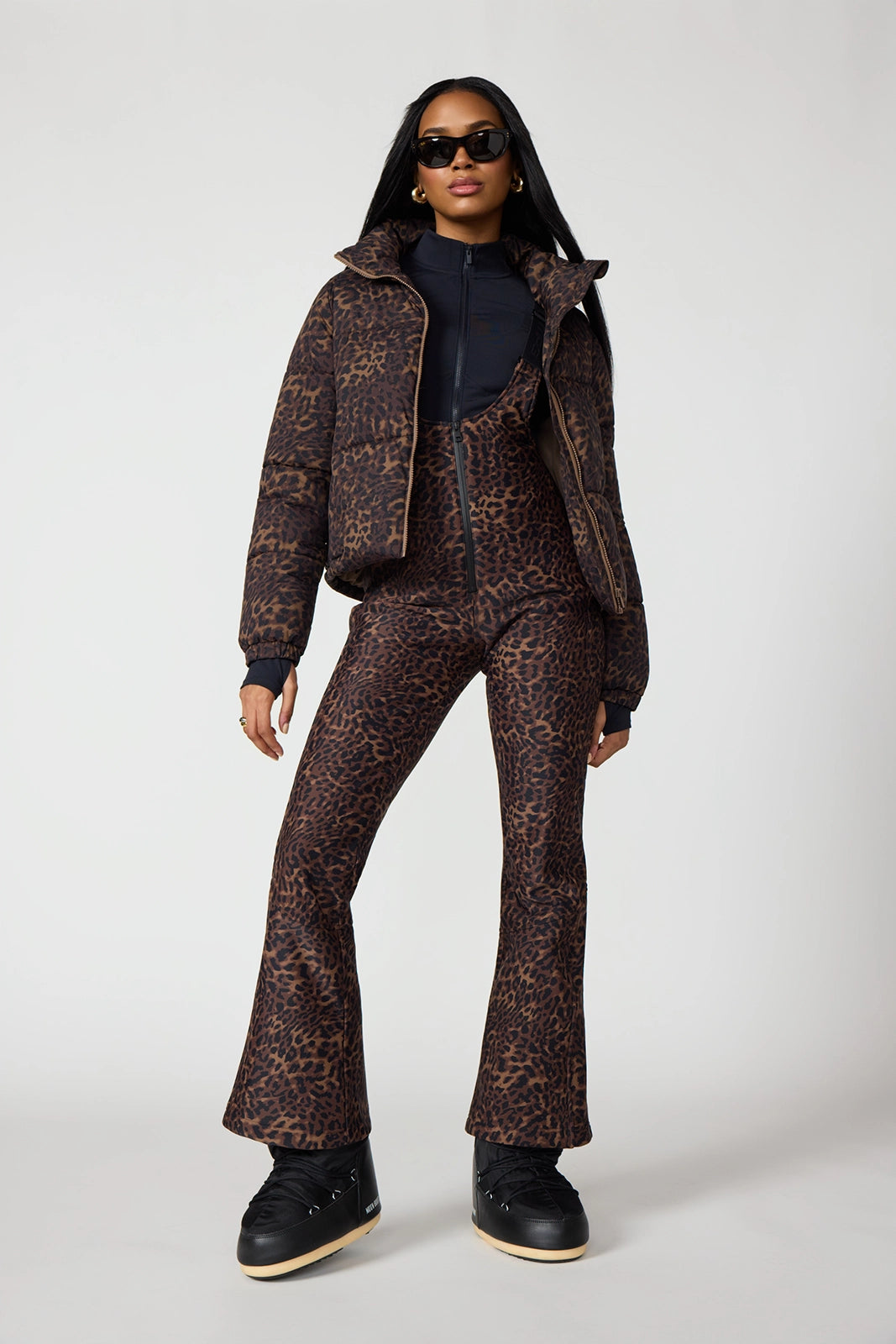 Matte Jacket - Caribou Leopard