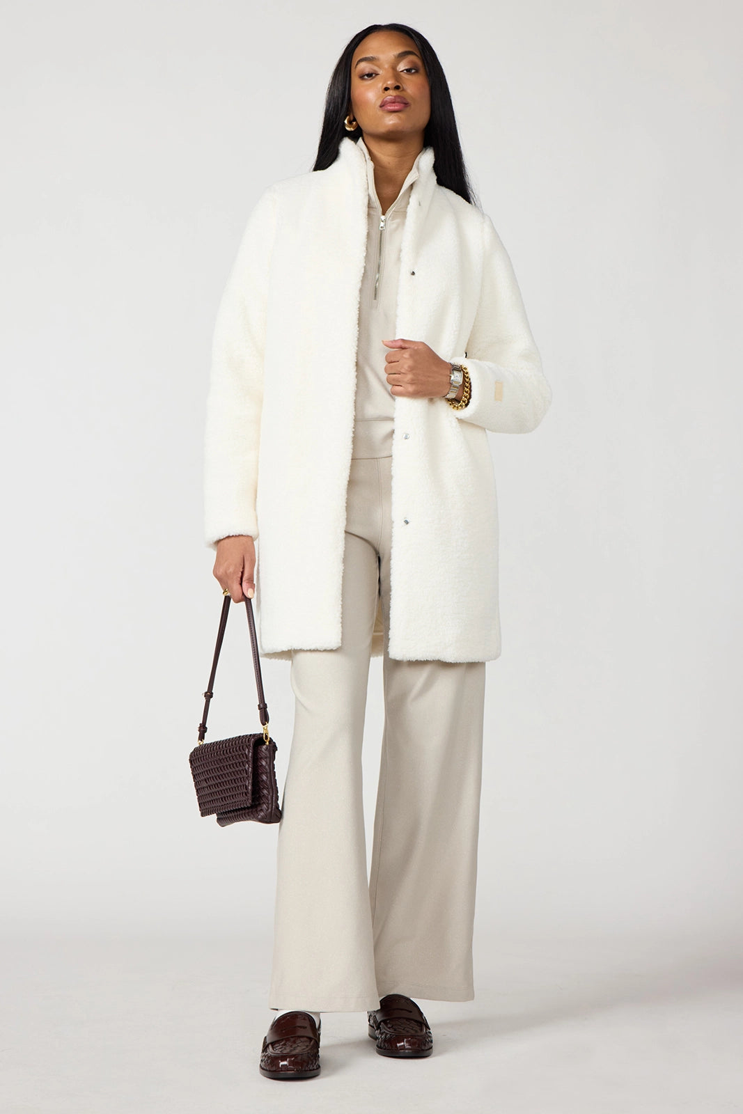 Berber Long Jacket - Vanilla