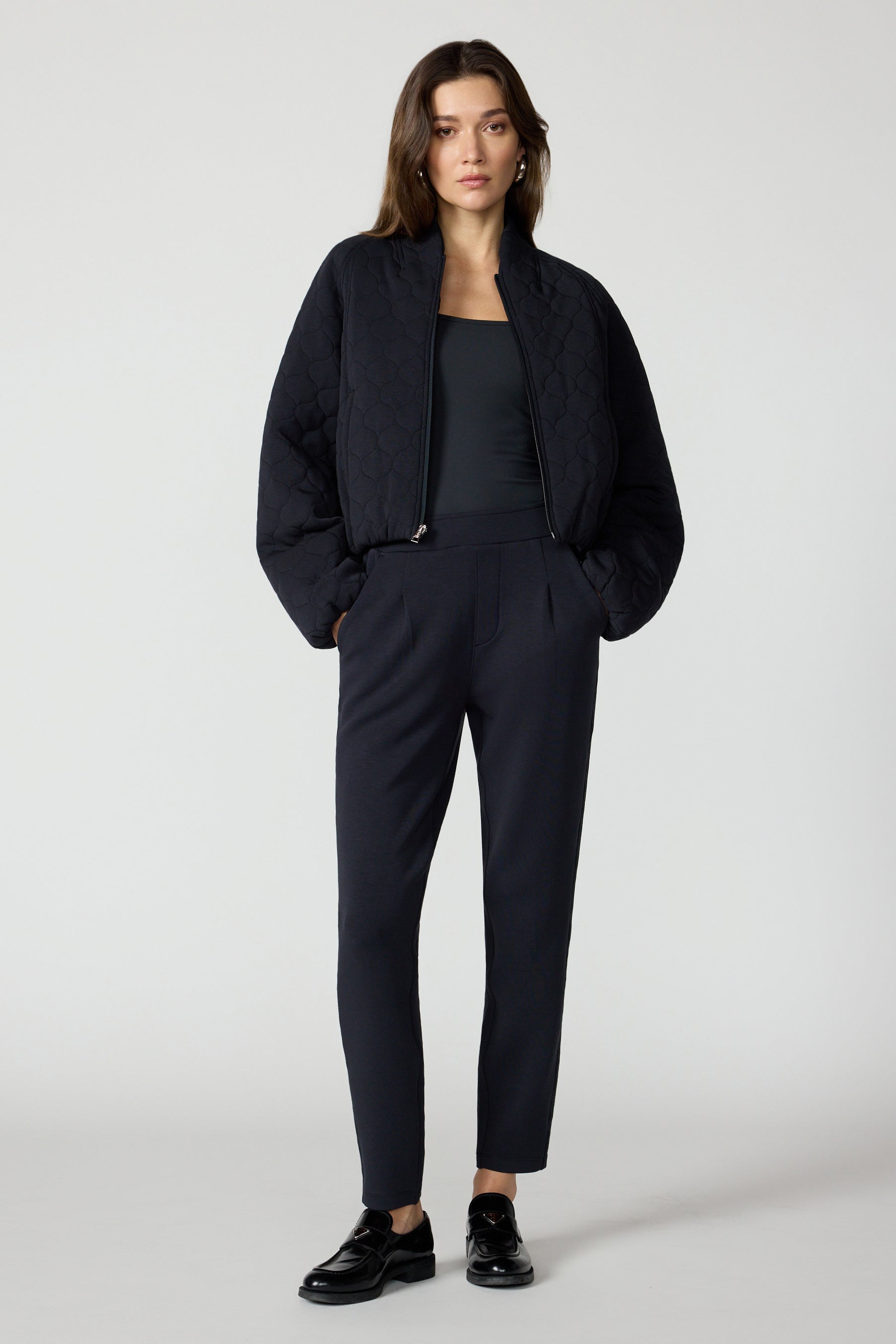 Dreamweave™ Quilted Jacket - Black