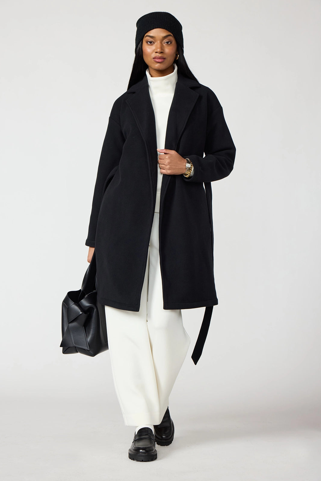 Elevate Wrap Jacket - Black