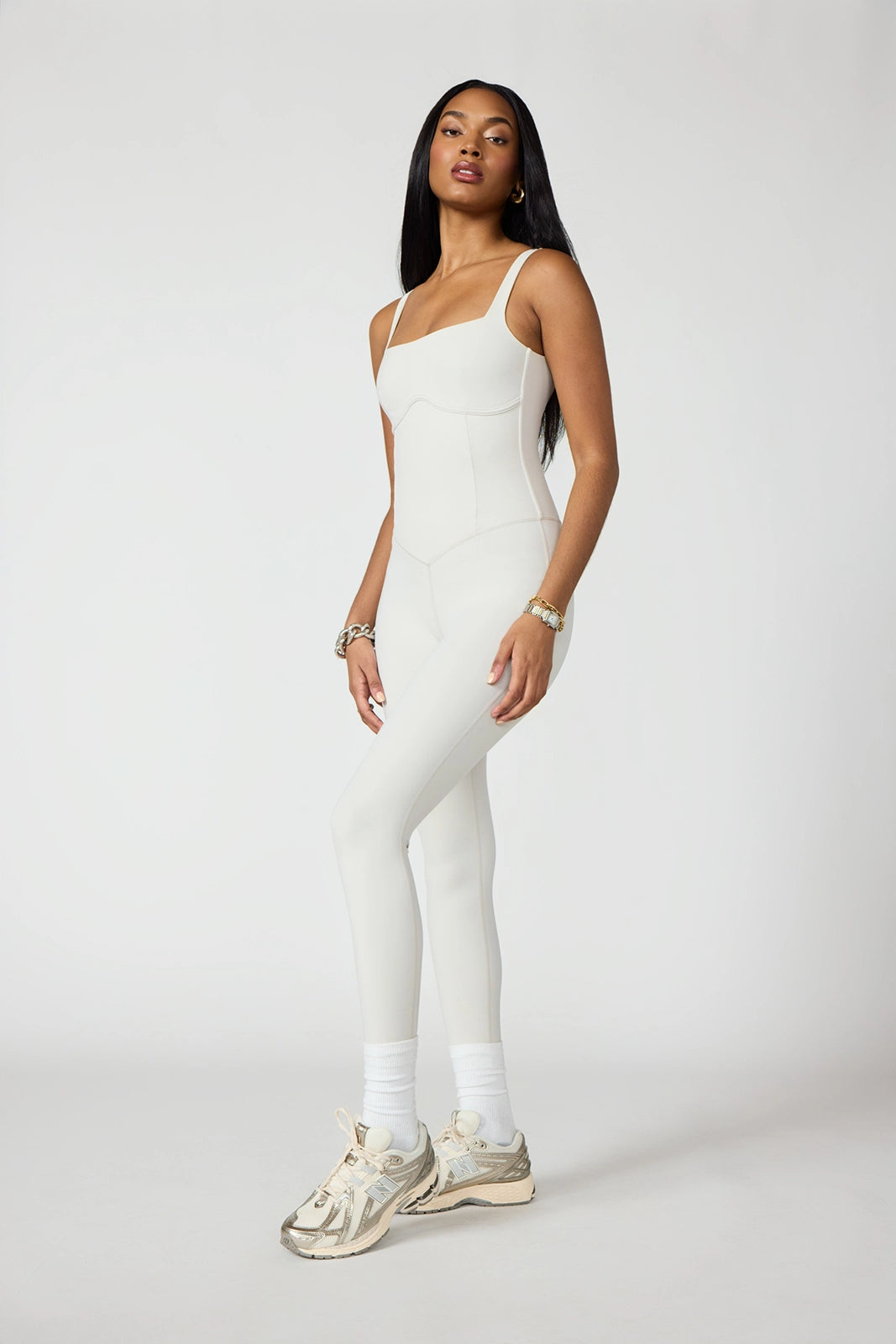 Sculpt Catsuit - Moonbeam