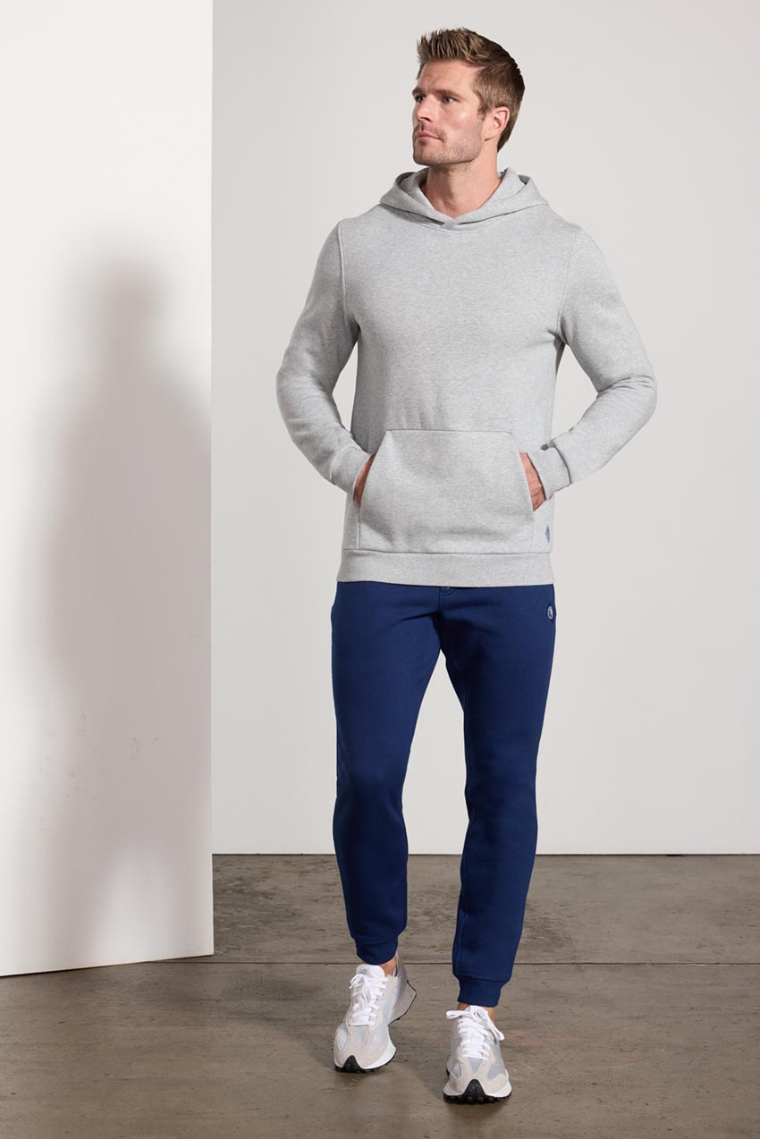 Men's Luxefleece Pullover Hoodie - Htr Concrete