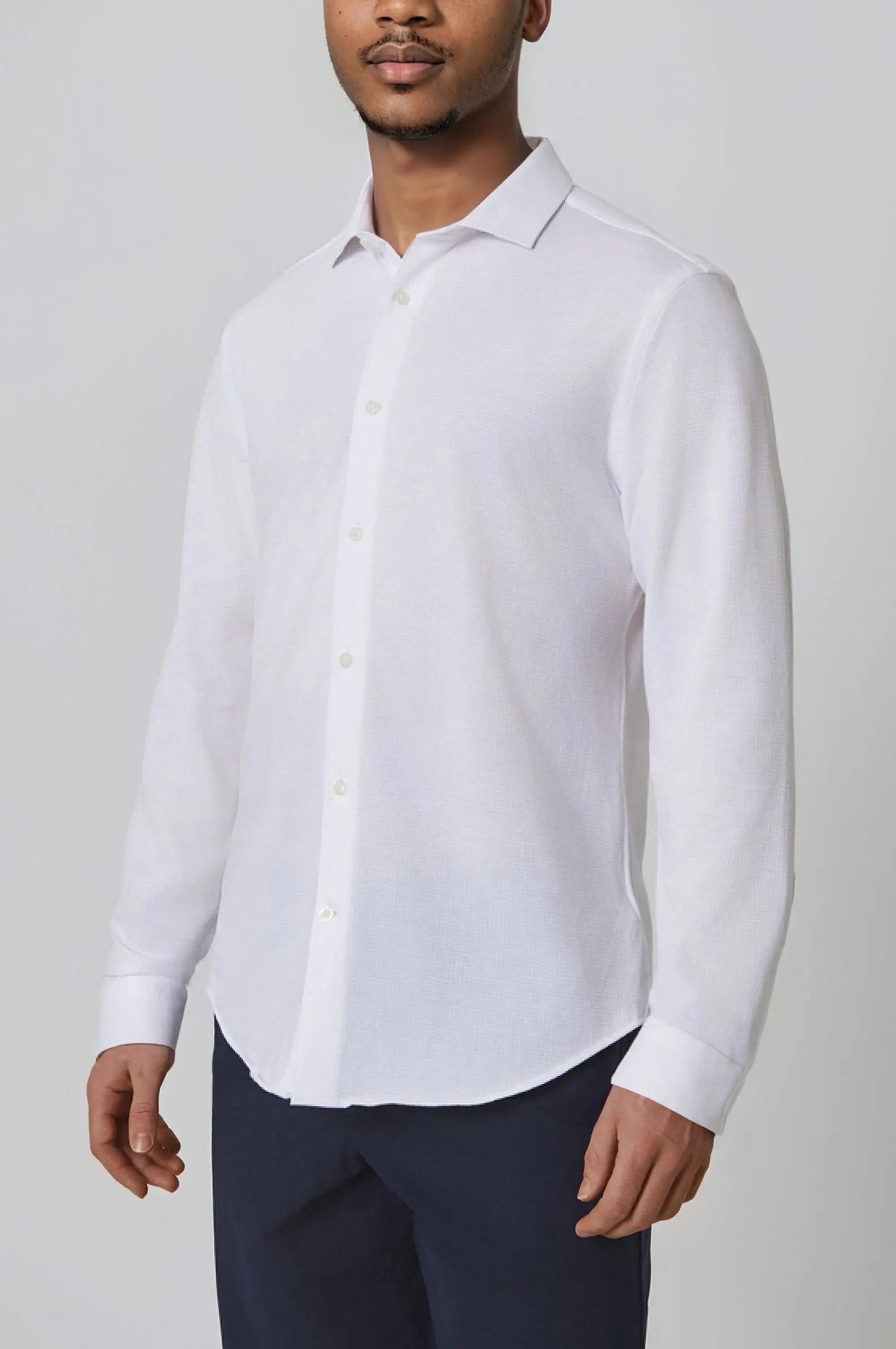 Performance Oxford Shirt - Brilliant White