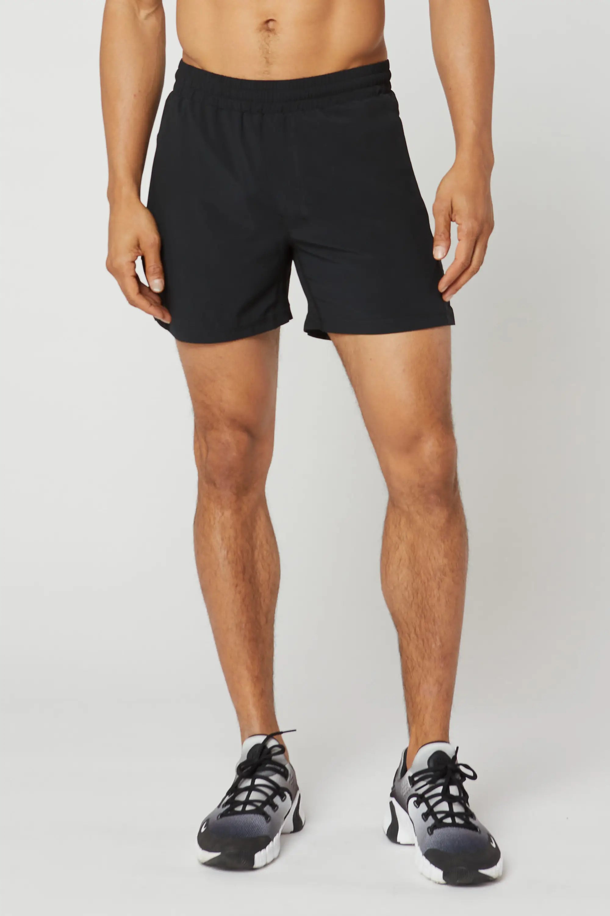 Stride Swim / Sweat Short with Liner - 5" - Black