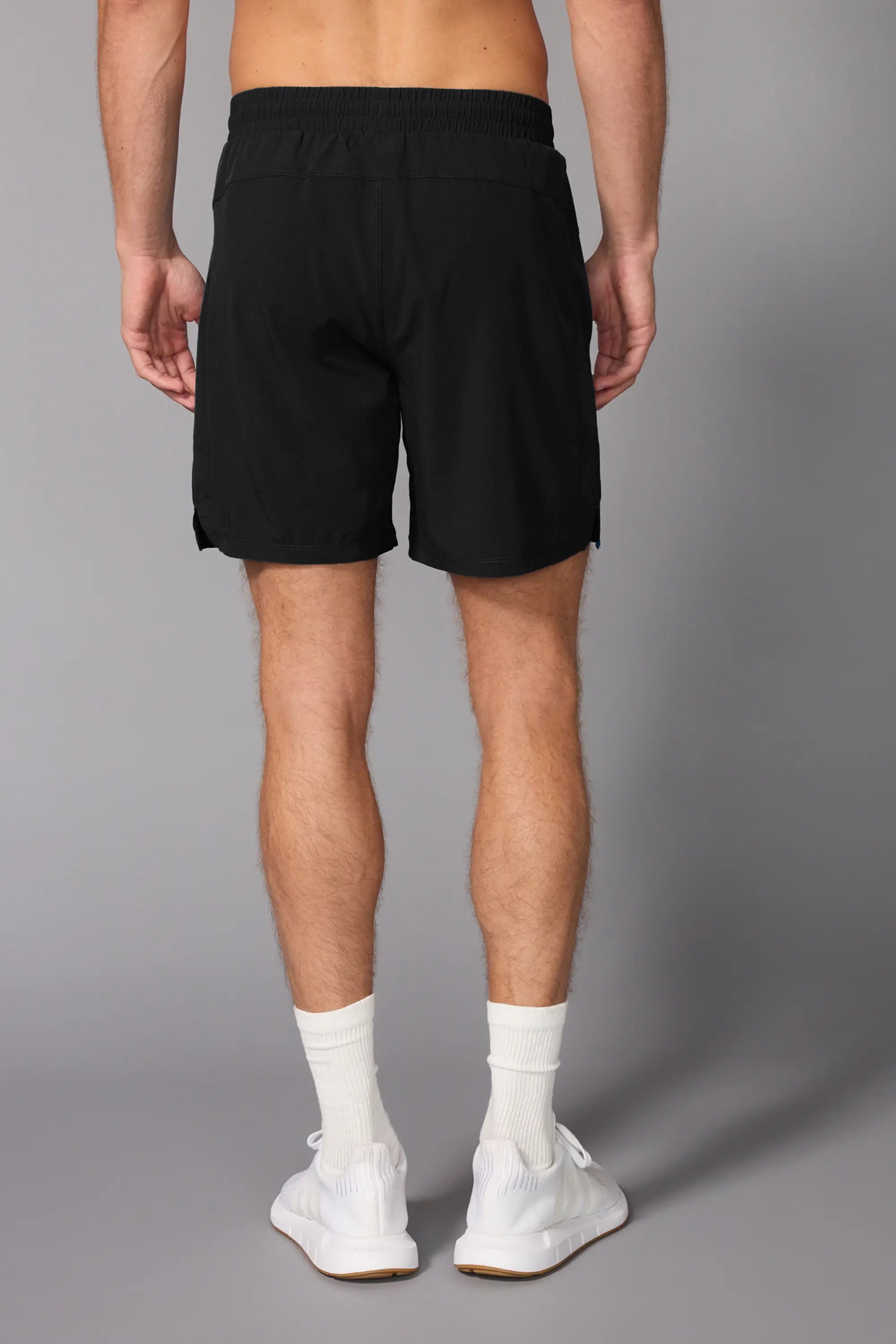 Stride Short with Liner - 7" - Black