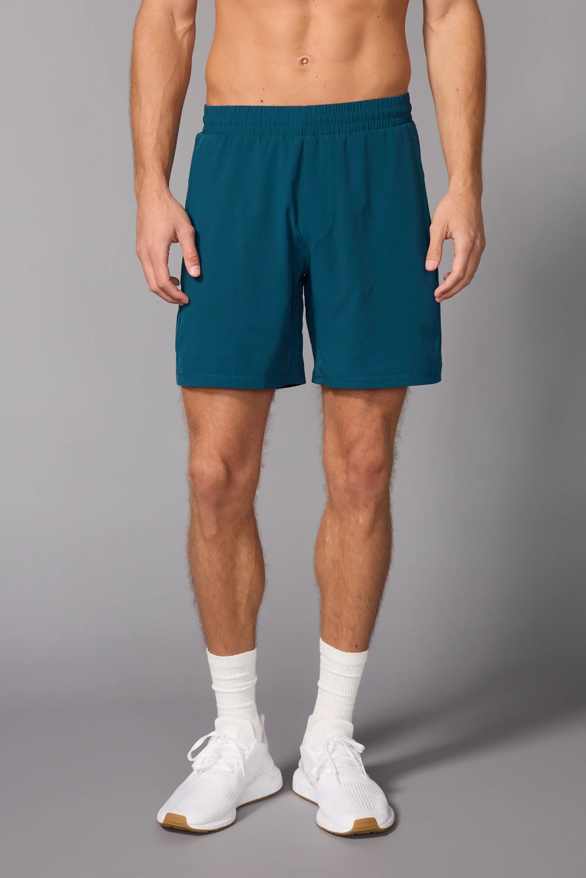 Stride Short with Liner - 7" - Reflecting Pond