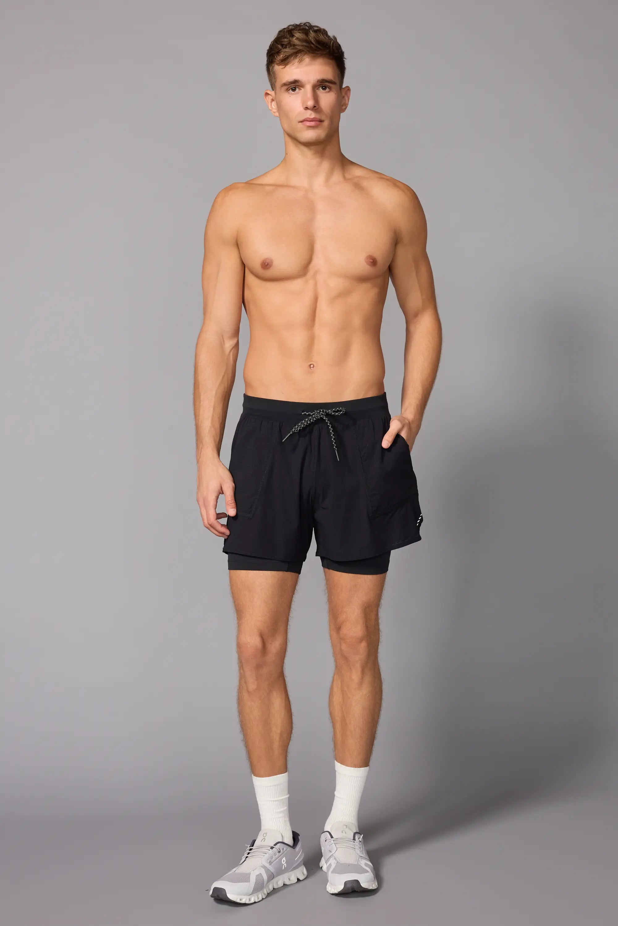 Aerate Run Short - Black