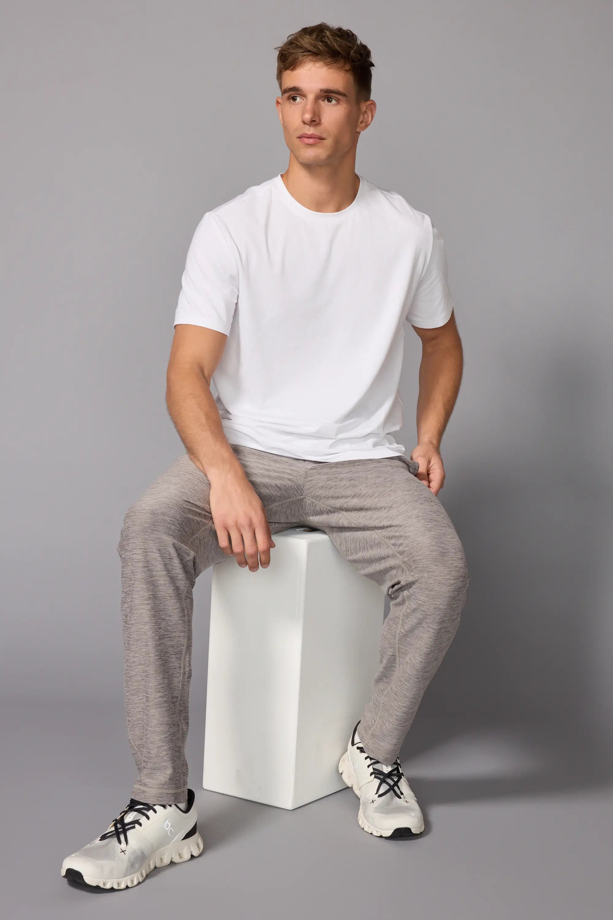 Softest Pant - Htr Steel Grey