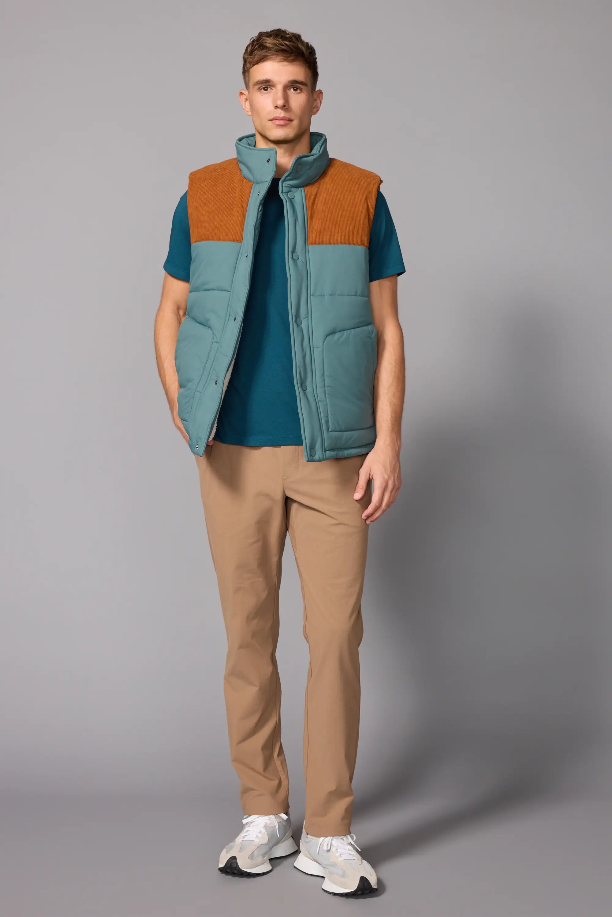 Vintage Vest - Silver Pine